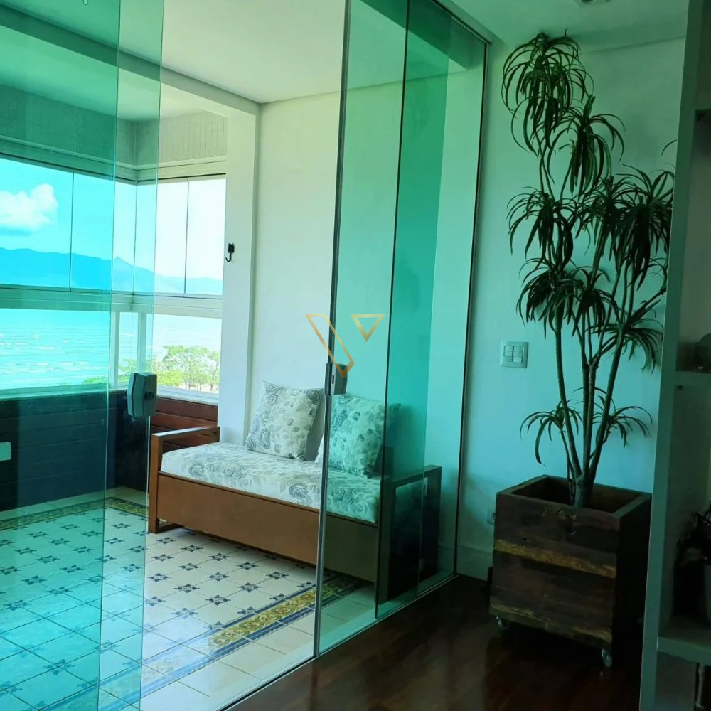 Apartamento de frente para o mar com 140 m², 3 dormitórios, sendo 1 suite em Caraguatatuba Edificio Portal do Atlântico - Indaiá - Vex Imóveis