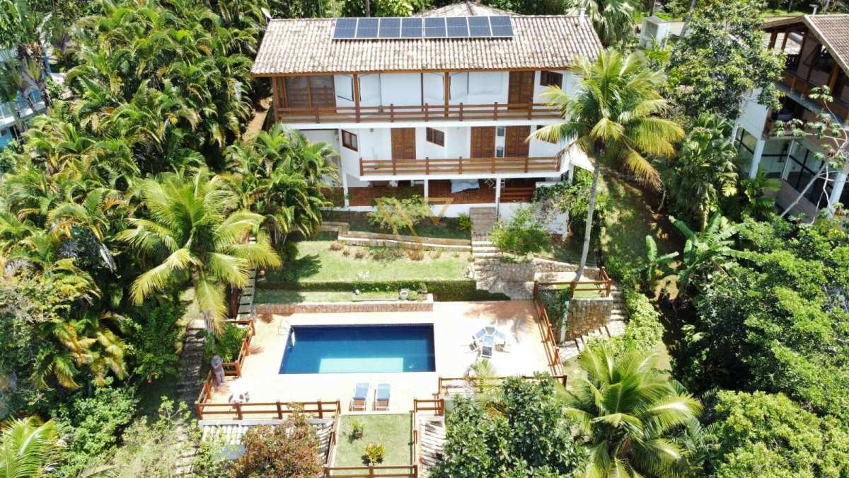 Residência Luxuosa  no Condomínio Ponta das Toninhas , com Vista Panorâmica para o Mar e Ilha Anchieta -Ubatuba -SP