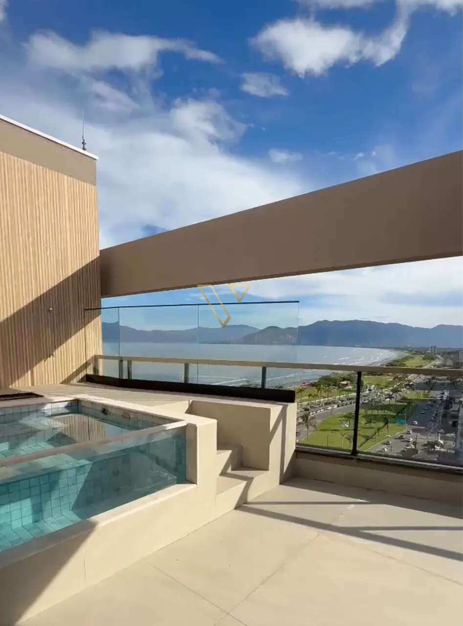 Cobertura no Indaiá com 240 m², 3 Suites ,Moveis planejados ,Piscina Privativa ,Prédio Frente ao Mar ,Vista Permanente, - Vex Imóveis